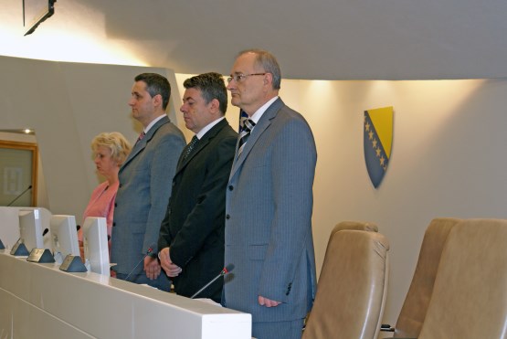 Poslanici Predstavničkog doma Parlamentarne skupštine BiH odali počast žrtvama terorističkog napada u Kraljevini Norveškoj 
